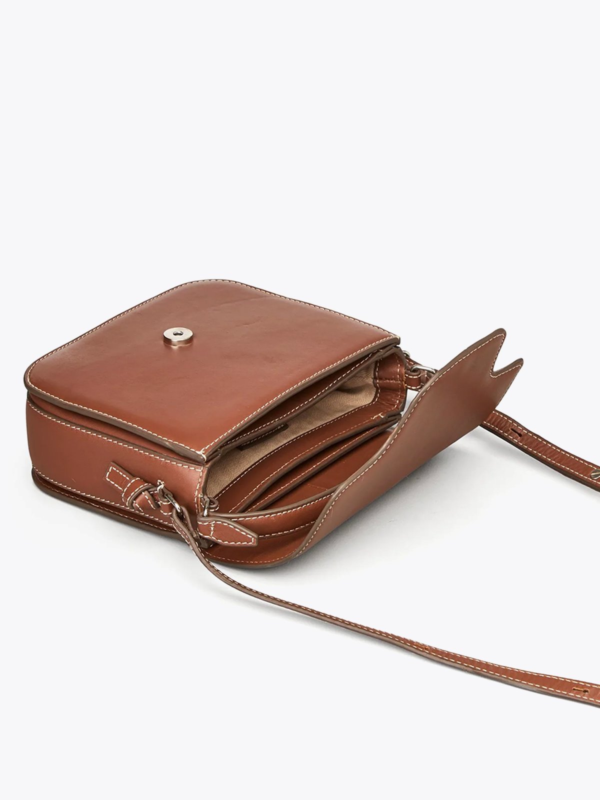 Becksöndergaard Glossy Cow Iris Bag Mocha Brown
