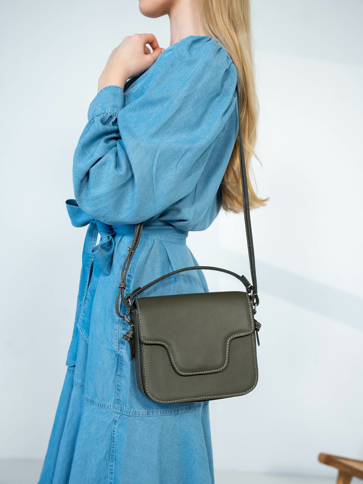 Becksöndergaard Glossy Cow Iris Bag Army