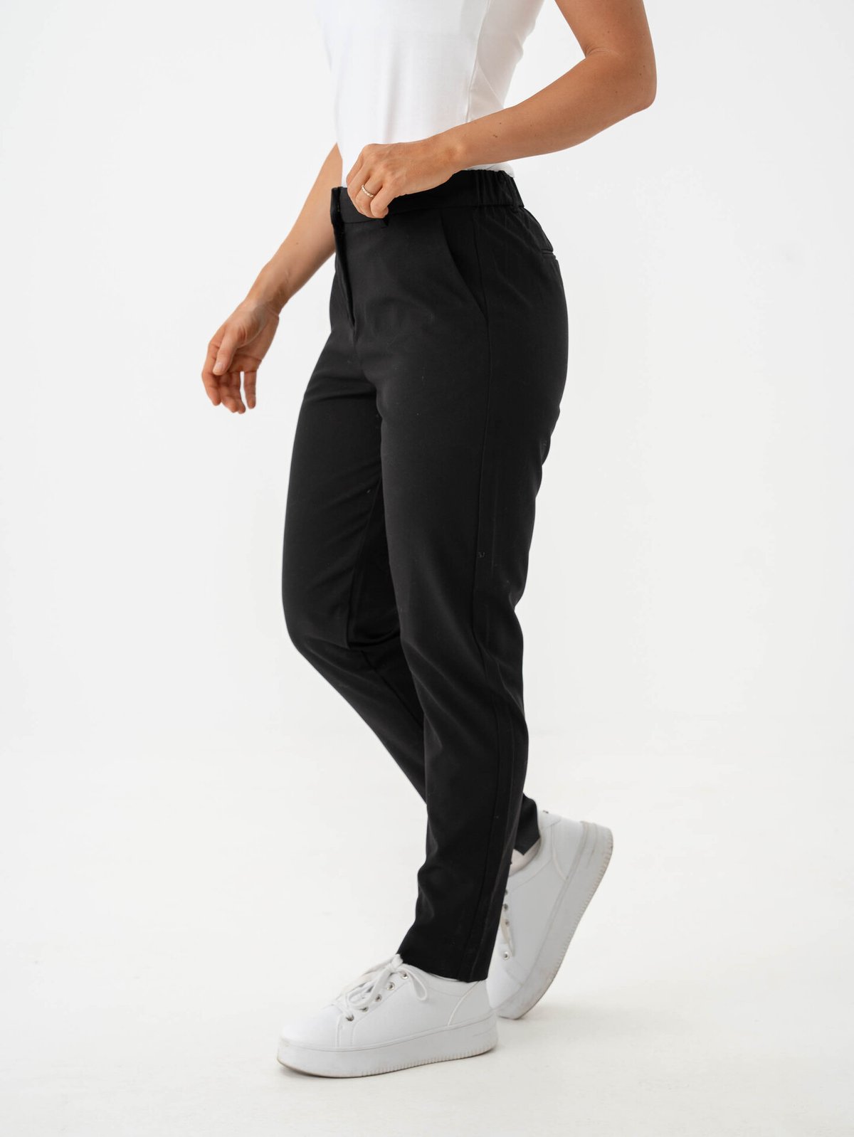 B.YOUNG Danta Pants Crop Black