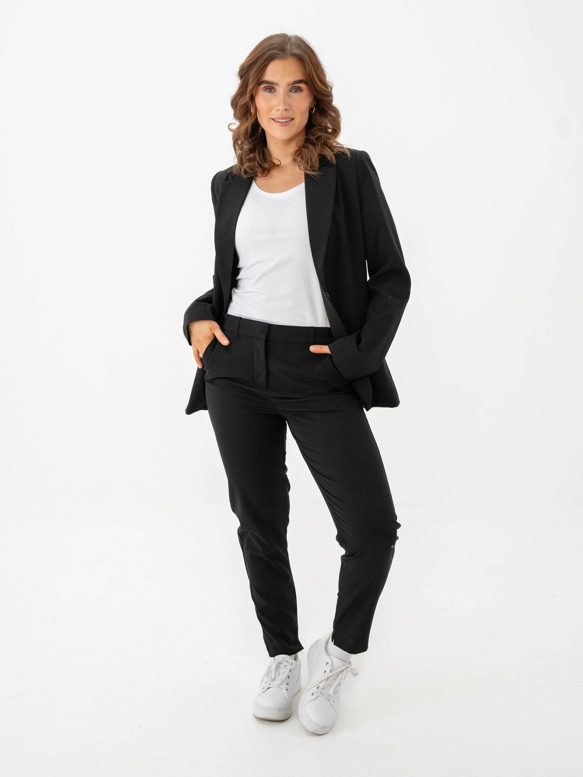 B.YOUNG Danta Pants Crop Black