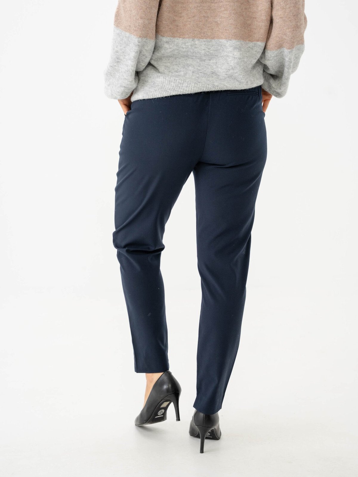 B.YOUNG Danta Pants Crop Copenhagen Night