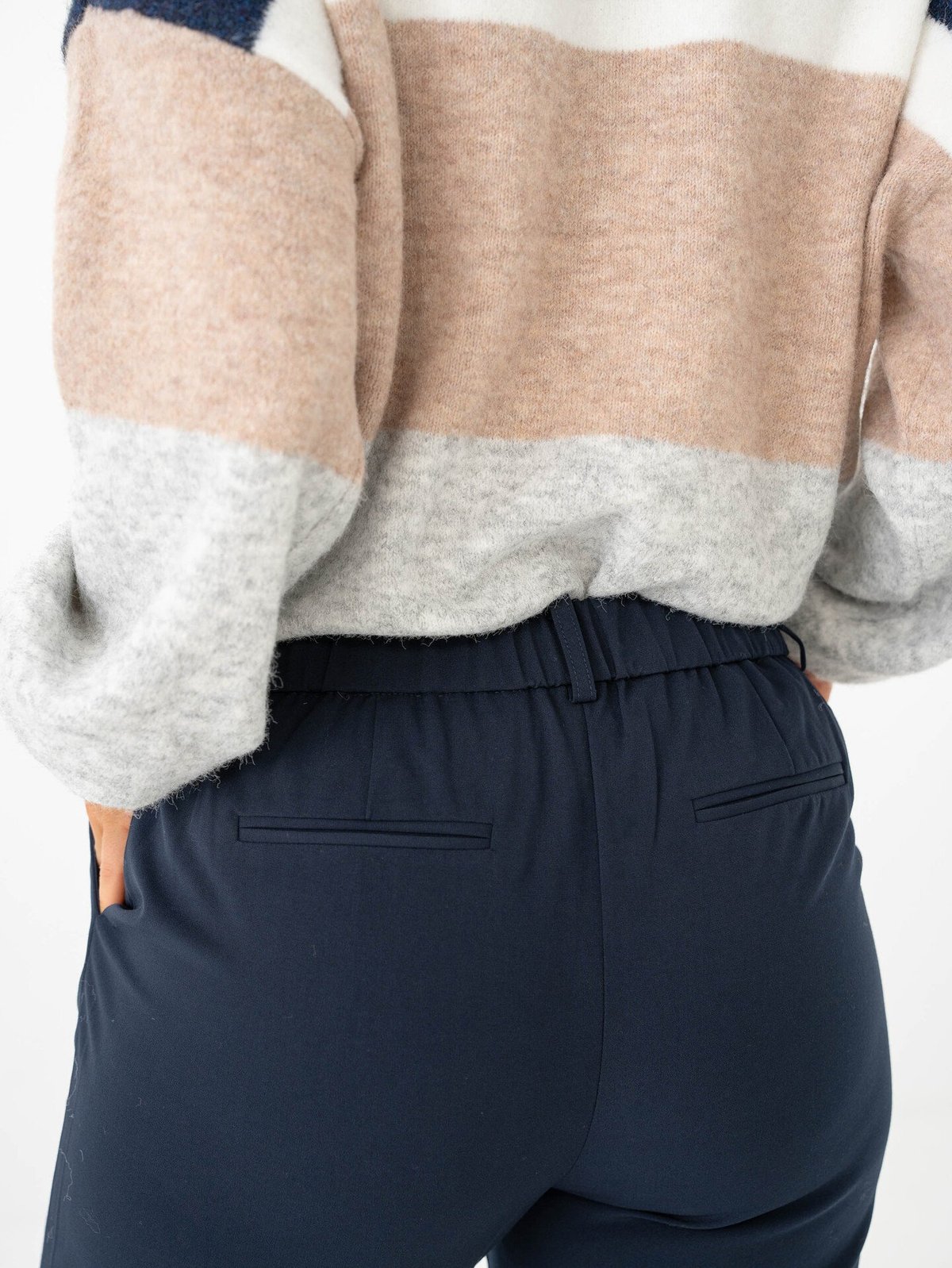 B.YOUNG Danta Pants Crop Copenhagen Night