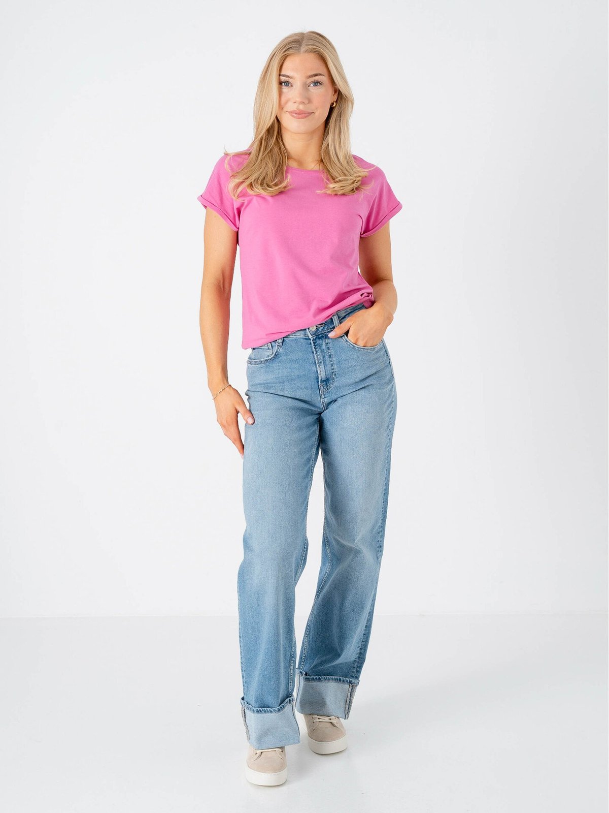 B.YOUNG Pamila T-shirt Phlox Pink