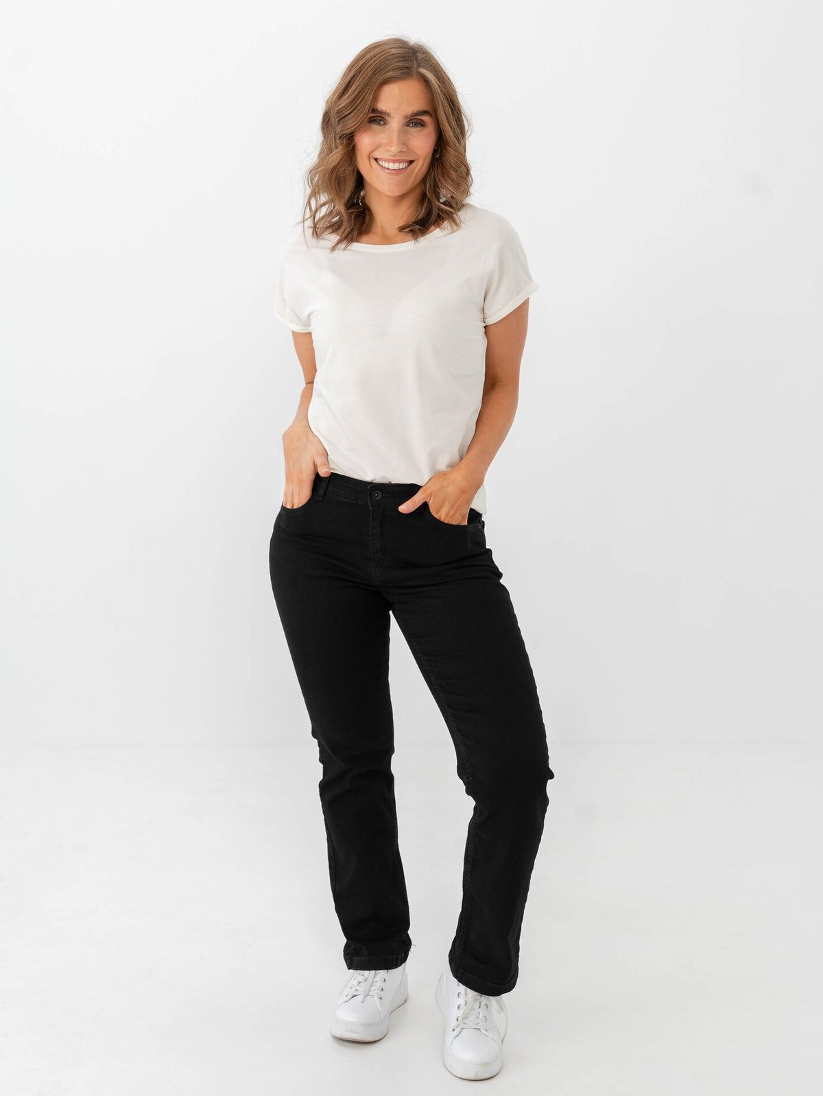 B.YOUNG Pamila T-shirt Off White