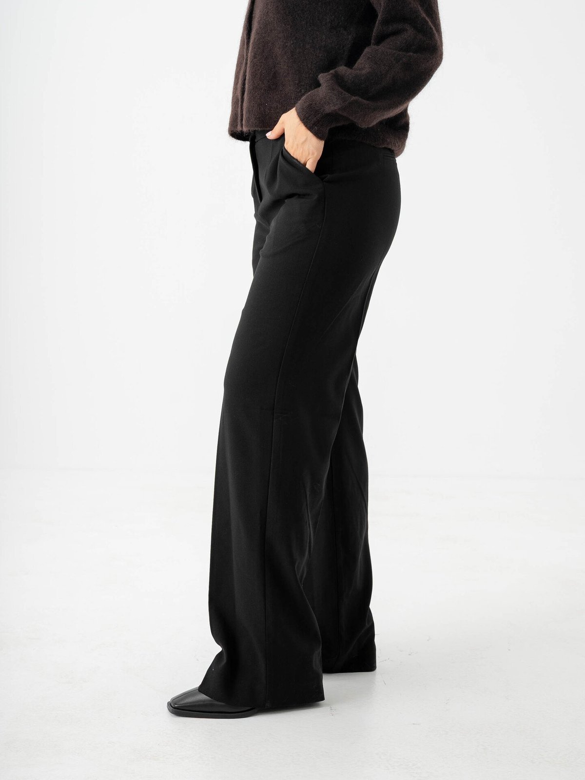 B.YOUNG Danta Wide Leg Pants 2 Black