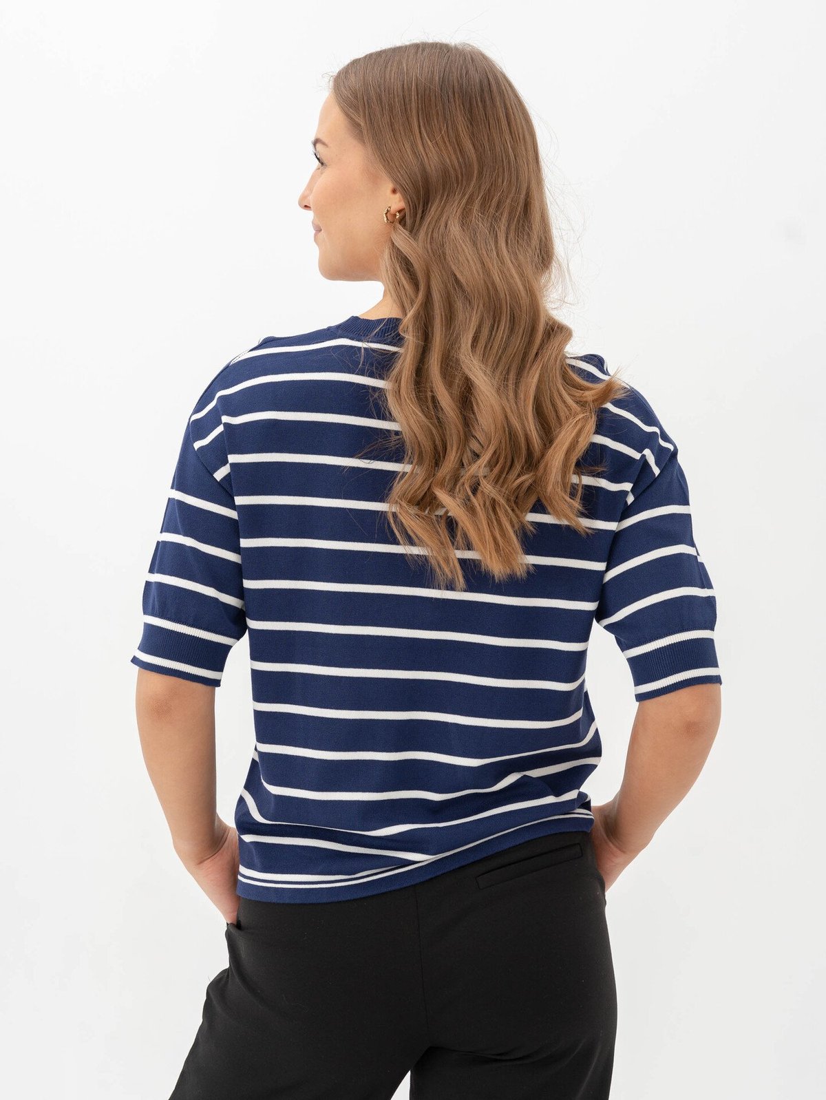 B.YOUNG Morla T-shirt Medieval Blue Mix