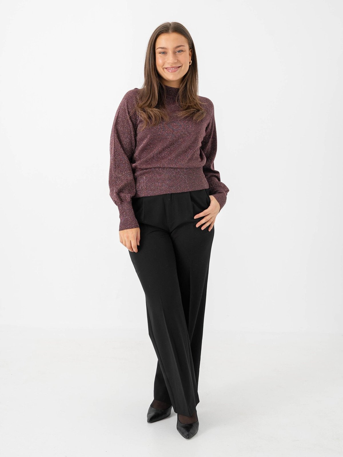 B.YOUNG Mobbe Jumper Knit Fudge