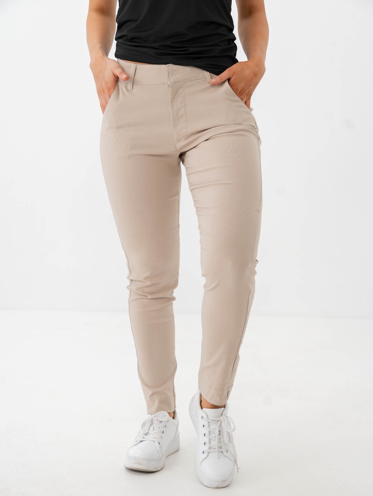 B.YOUNG Dixi Chino Pants Humus