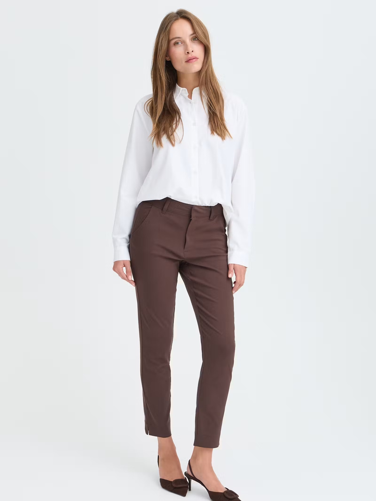 B.YOUNG Dixi Chino Pants Java / Brown