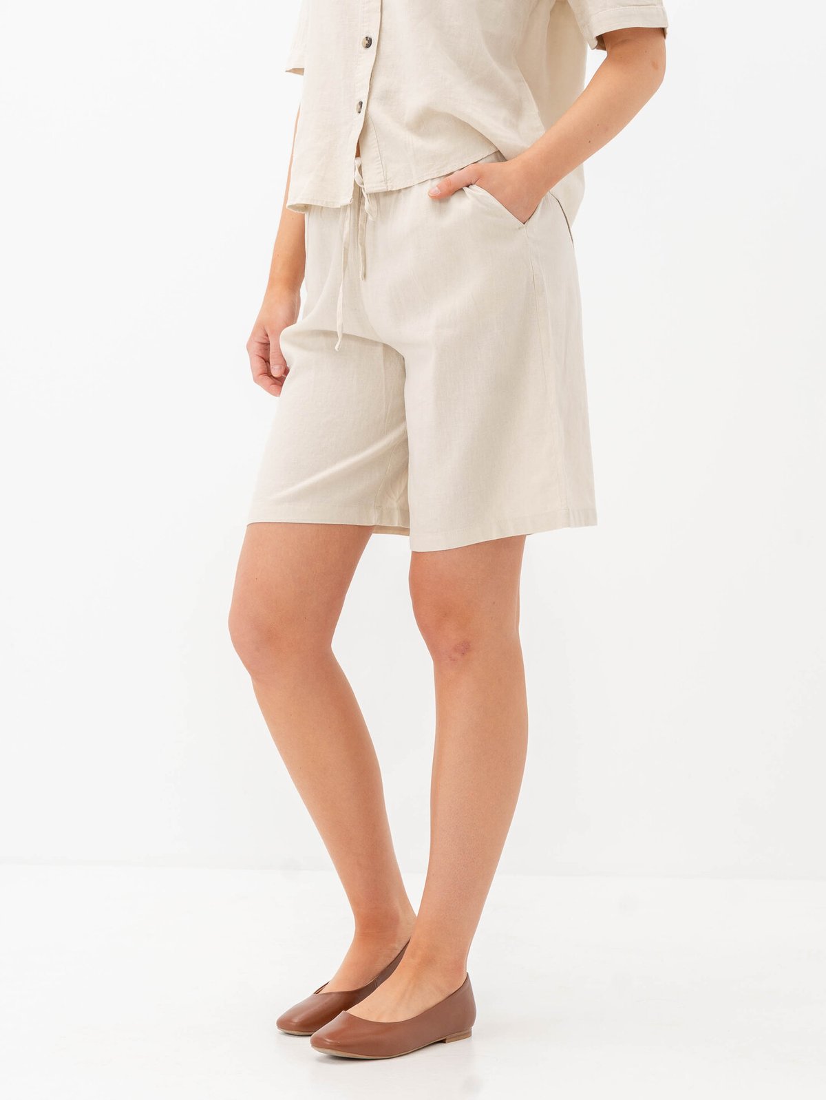 B.YOUNG Falakka Long Shorts Rainy Day