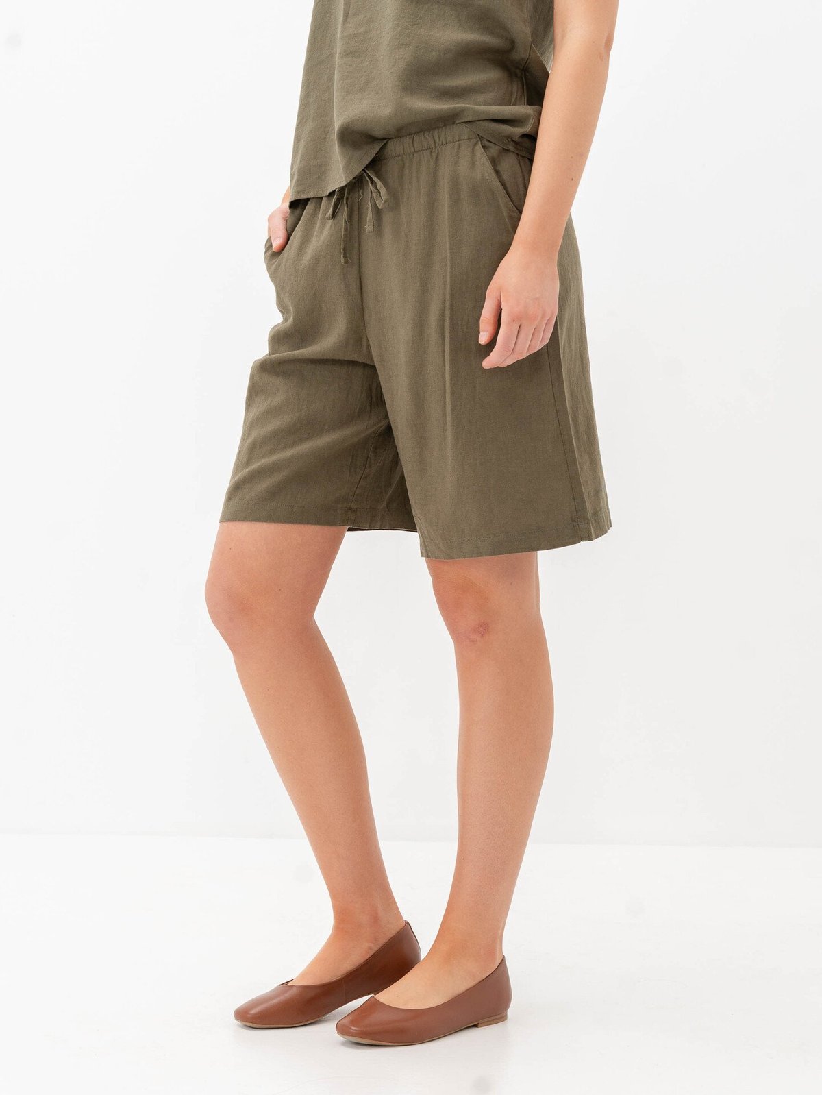 B.YOUNG Falakka Long Shorts Kalamata