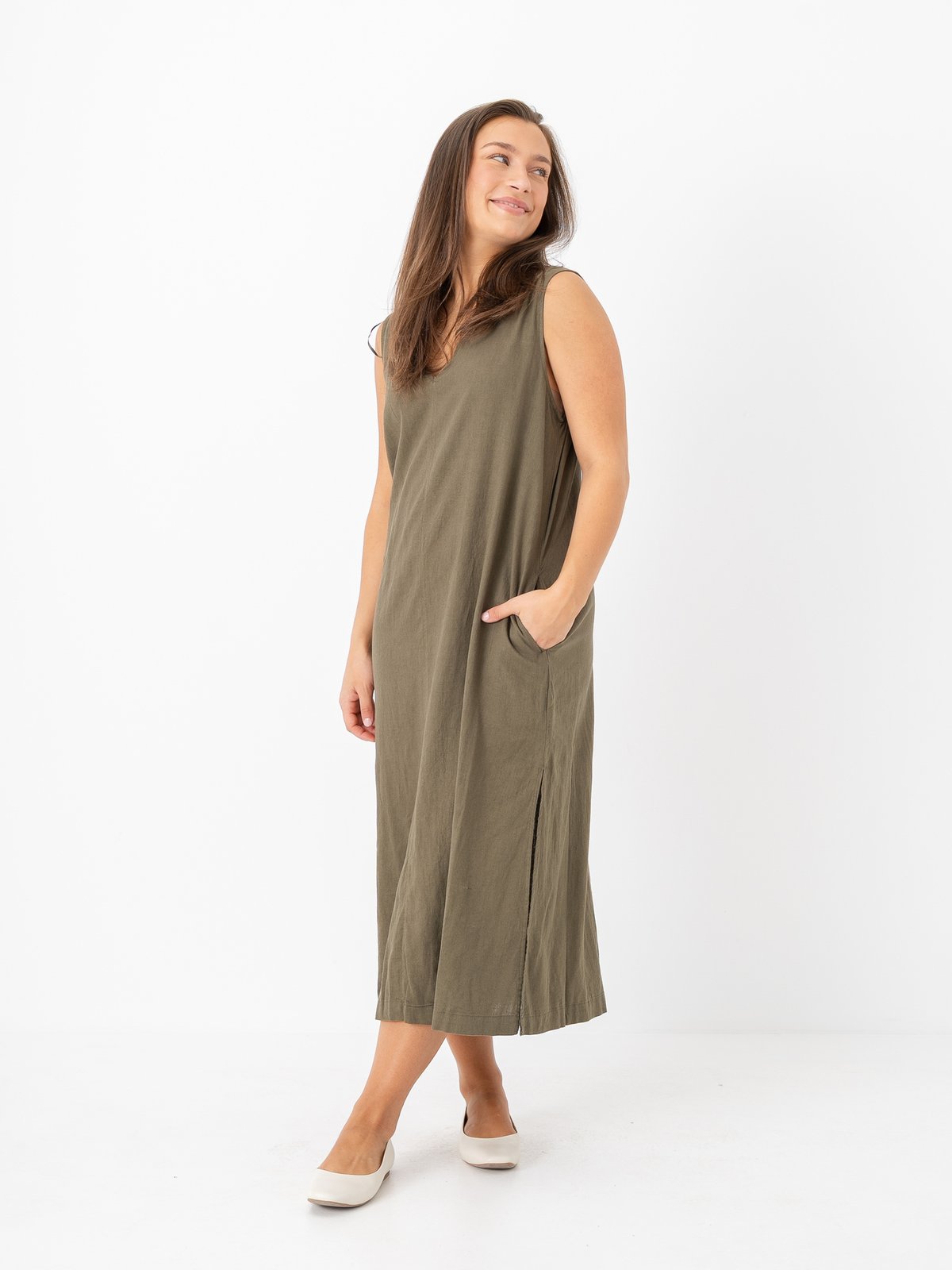 B.YOUNG Falakka V Dress Kalamata