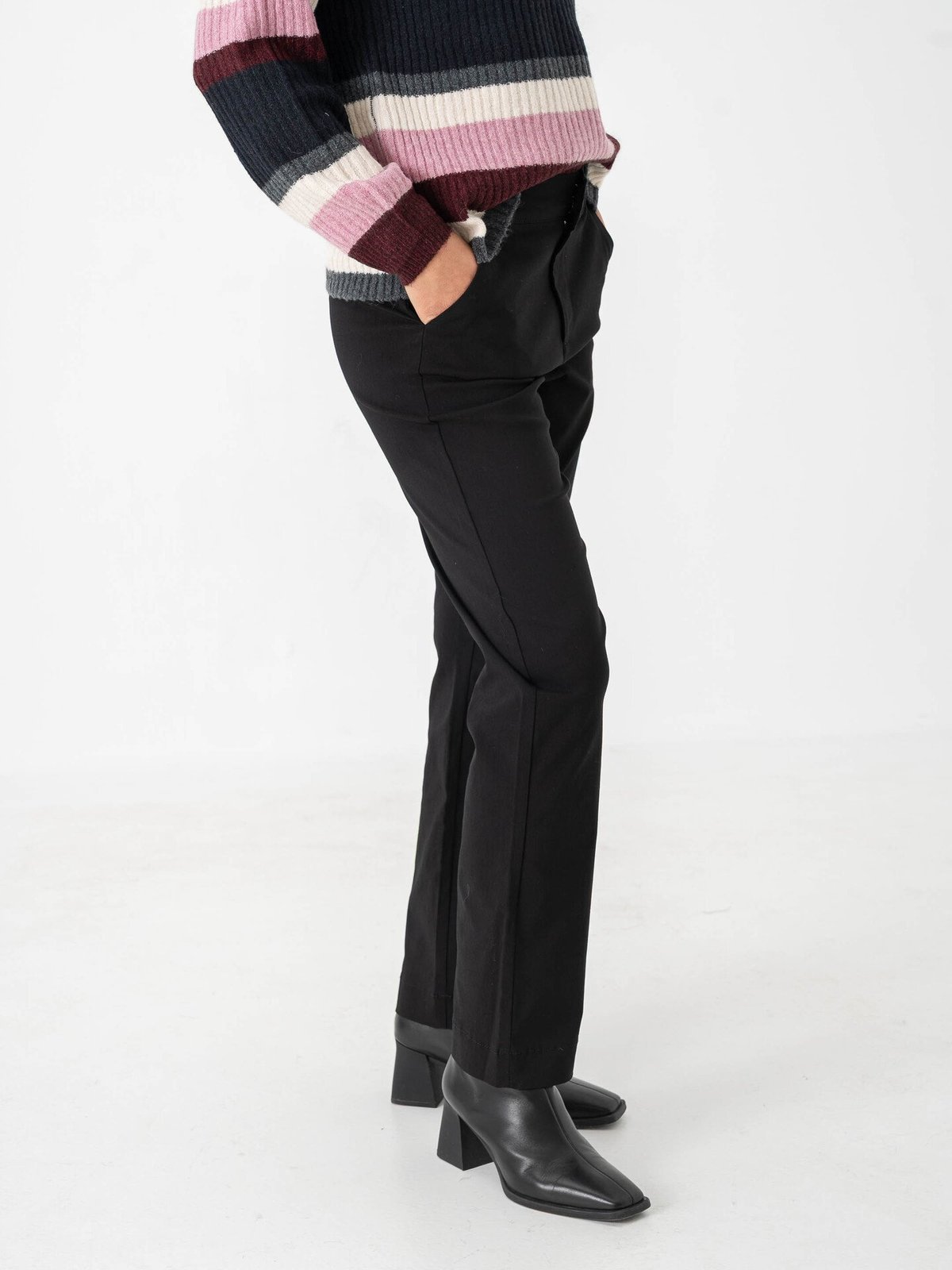 B.YOUNG Dixi Straight Pants Black