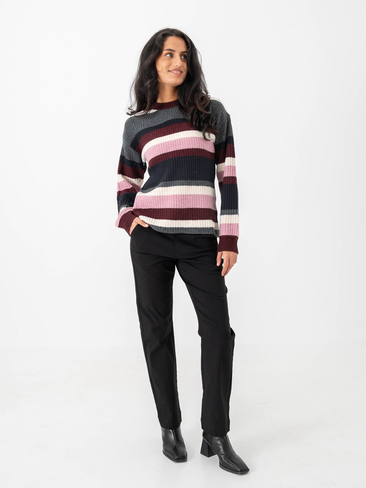 B.YOUNG Dixi Straight Pants Black