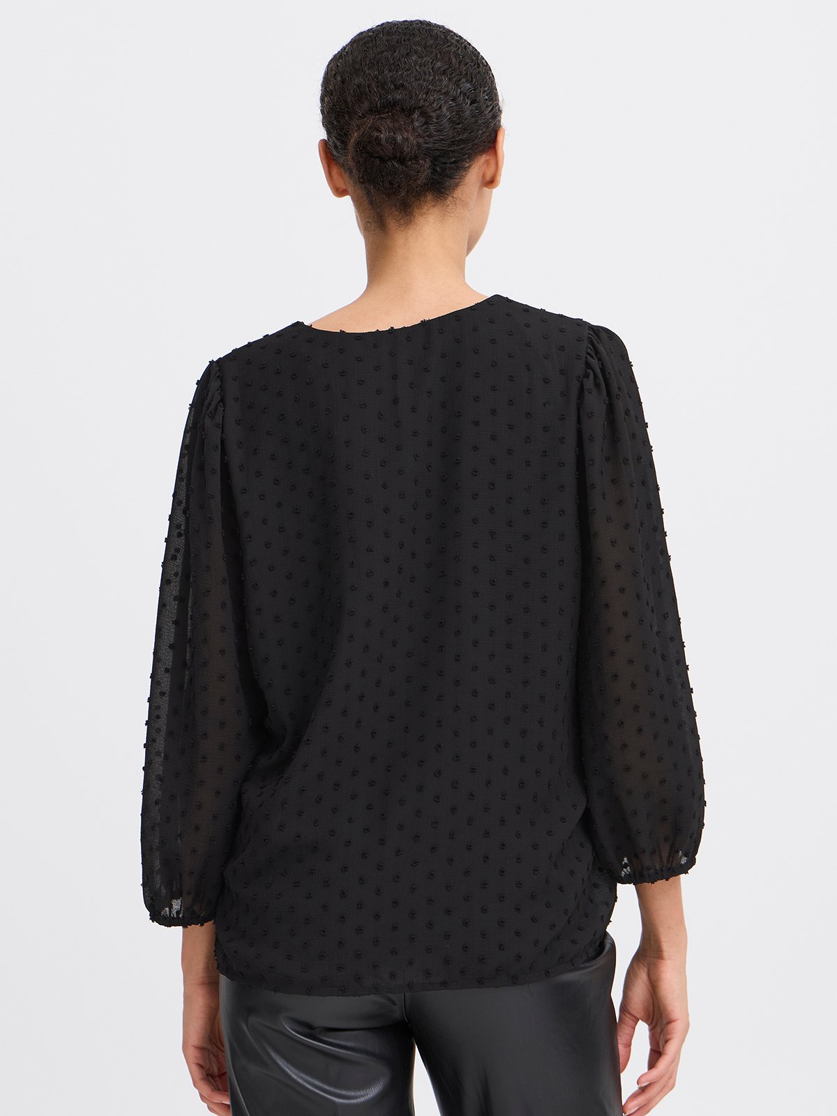 B.YOUNG Izette Blouse Black