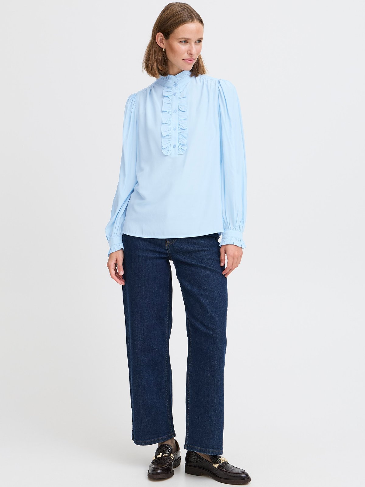 B.YOUNG Fenja Blouse Angel Falls