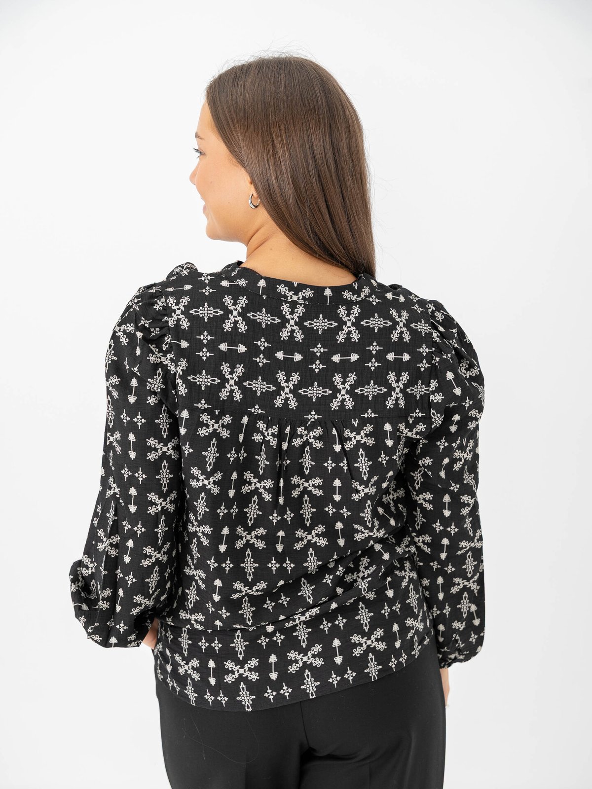 B.YOUNG Igava Blouse Meteorite Western