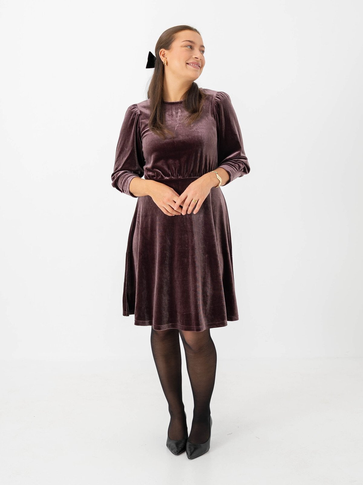 B.YOUNG Perlina Dress7 Fudge