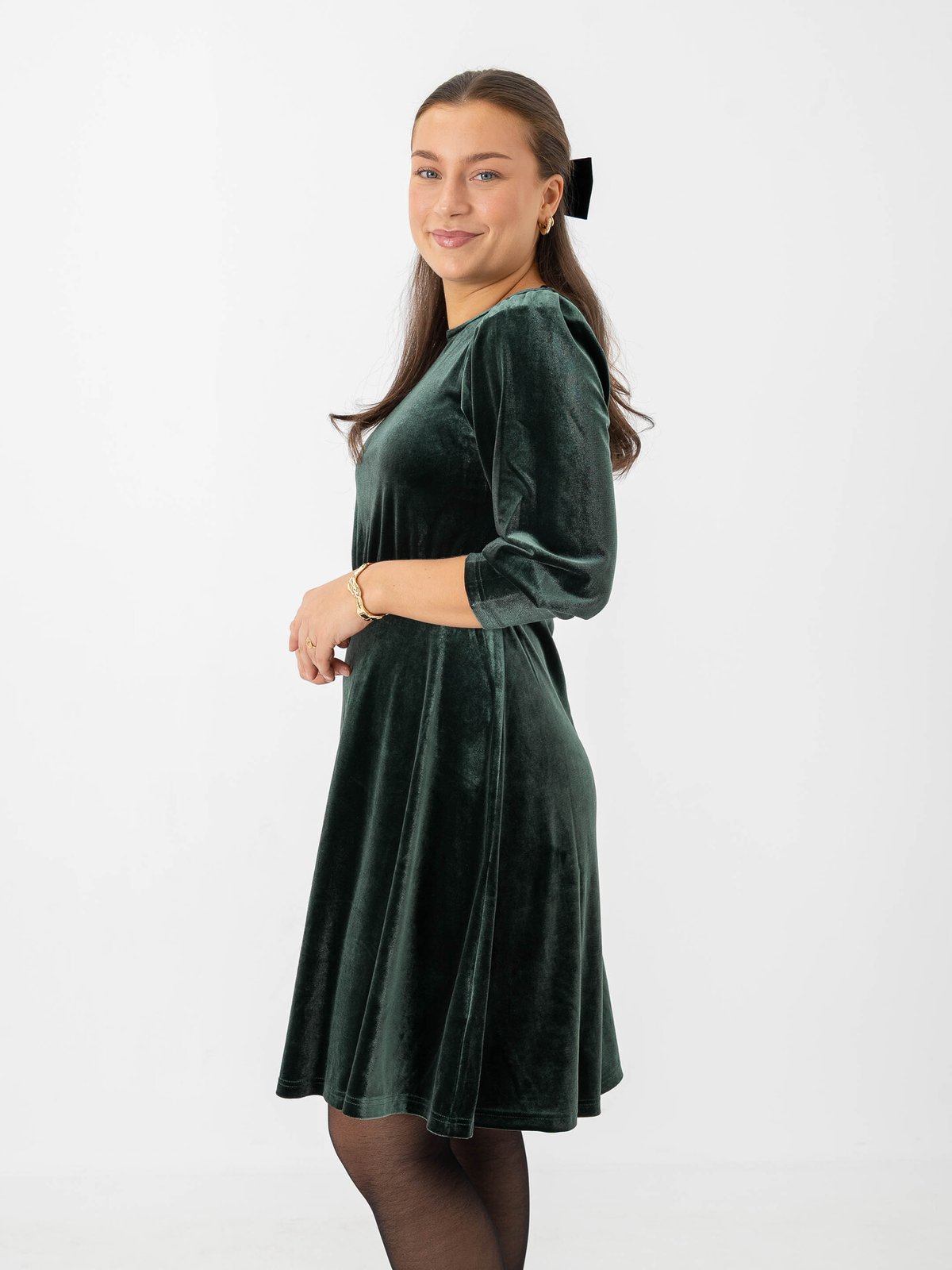 B.YOUNG Perlina Dress7 Green