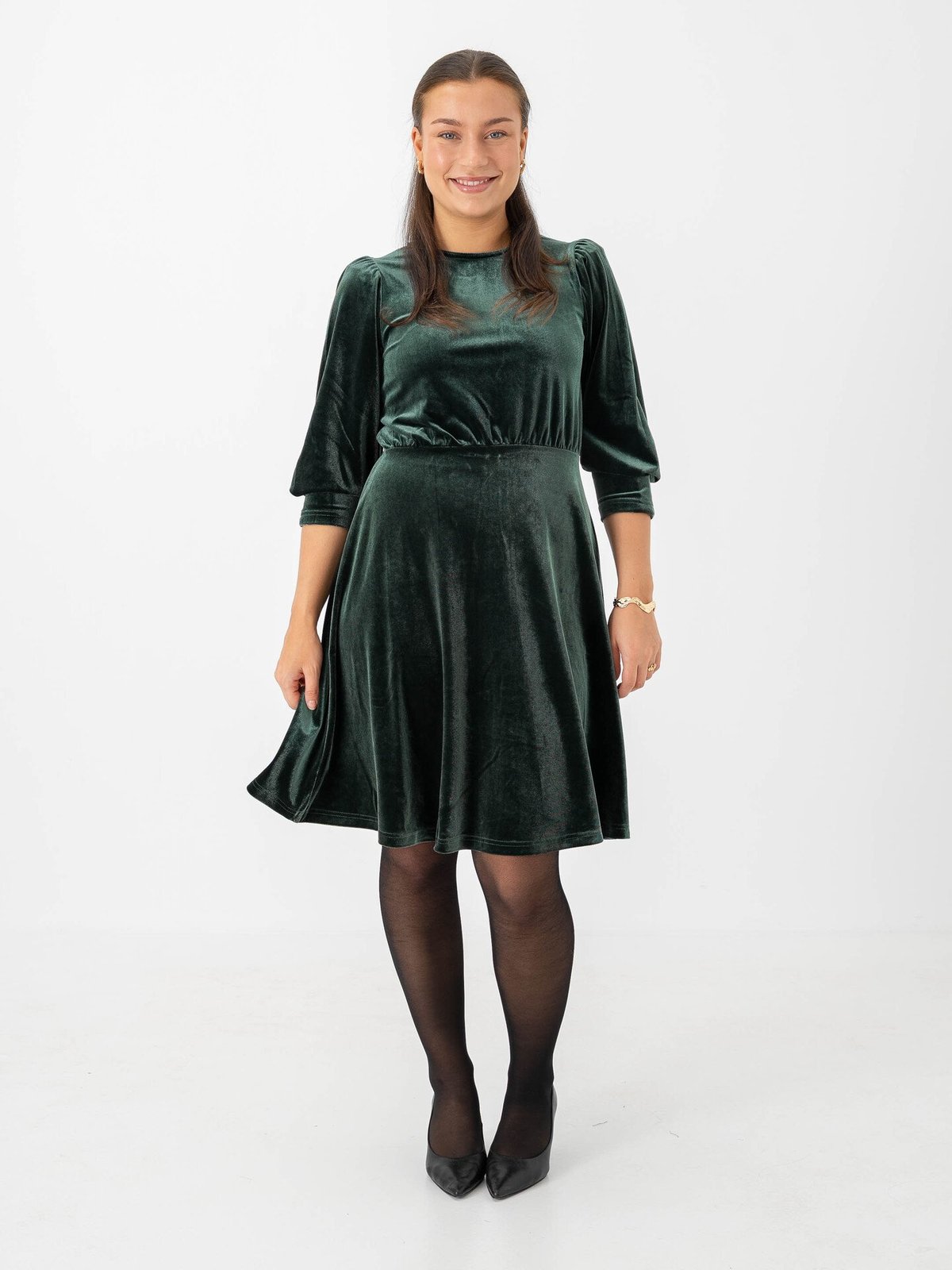 B.YOUNG Perlina Dress7 Green