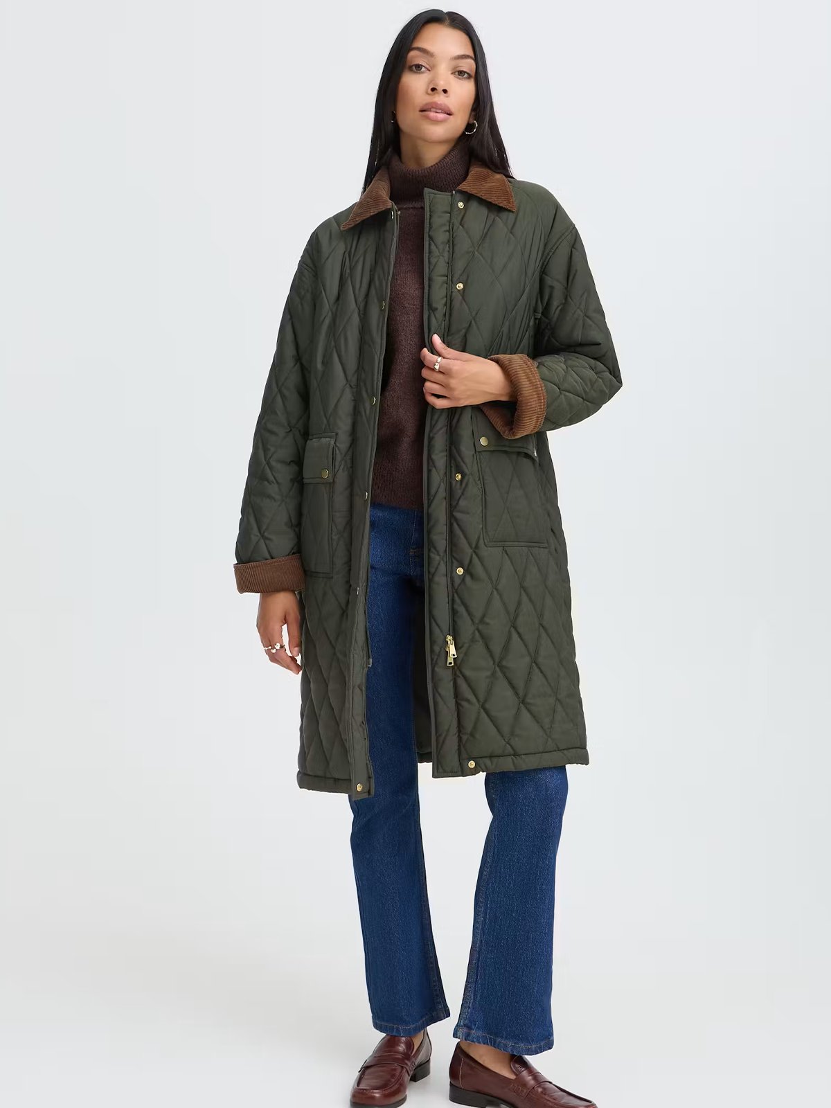 B.YOUNG Bellini Coat Rosin - Brown