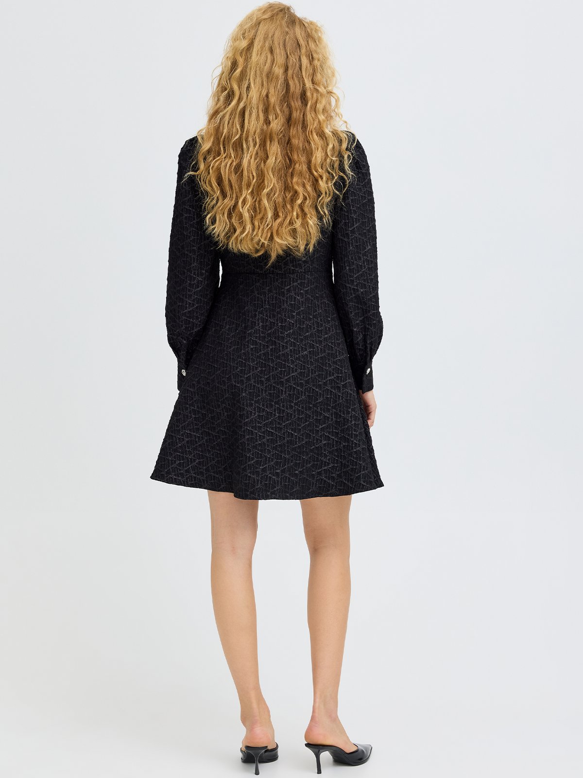 B.YOUNG Desmora Dress2 Meteorite