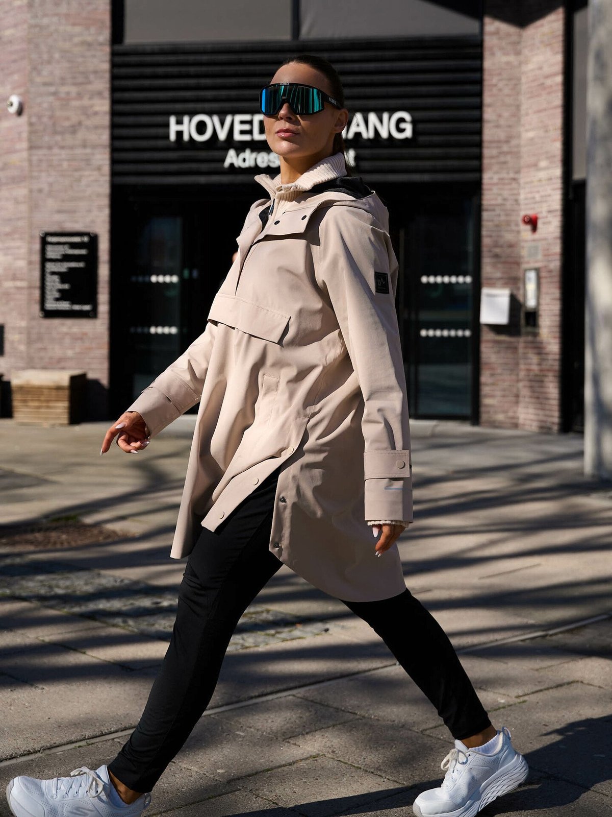 Bliz Fusion Ramme: Matt Black / Glass: Smoke Blue