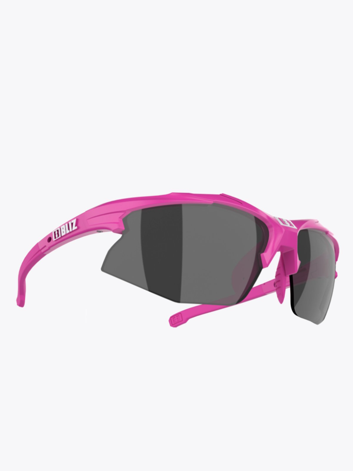 Bliz Hybrid Small Ramme: Rose / Glass: Smoke Silver