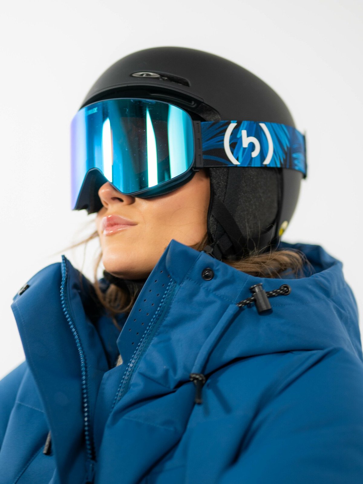 Bliz Flow Farge: Blue / Linse: Brown w Blue multi