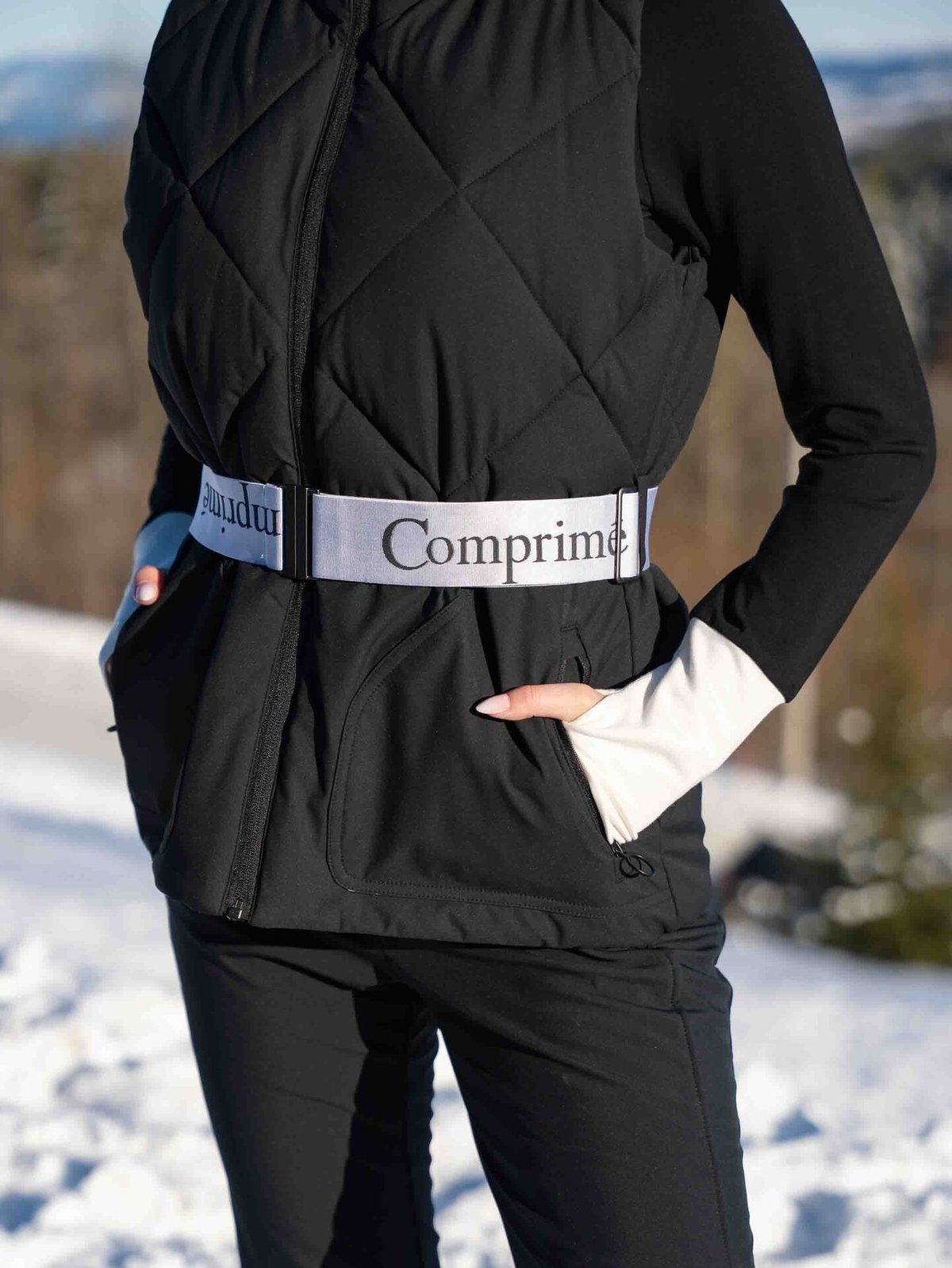 Comprimé Ski Vest Asphalt