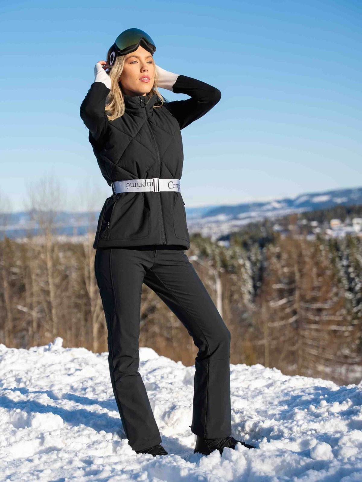 Comprimé Ski Vest Asphalt