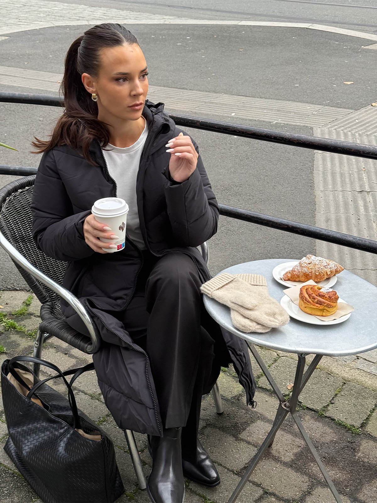 Comprimé Long Parka Black