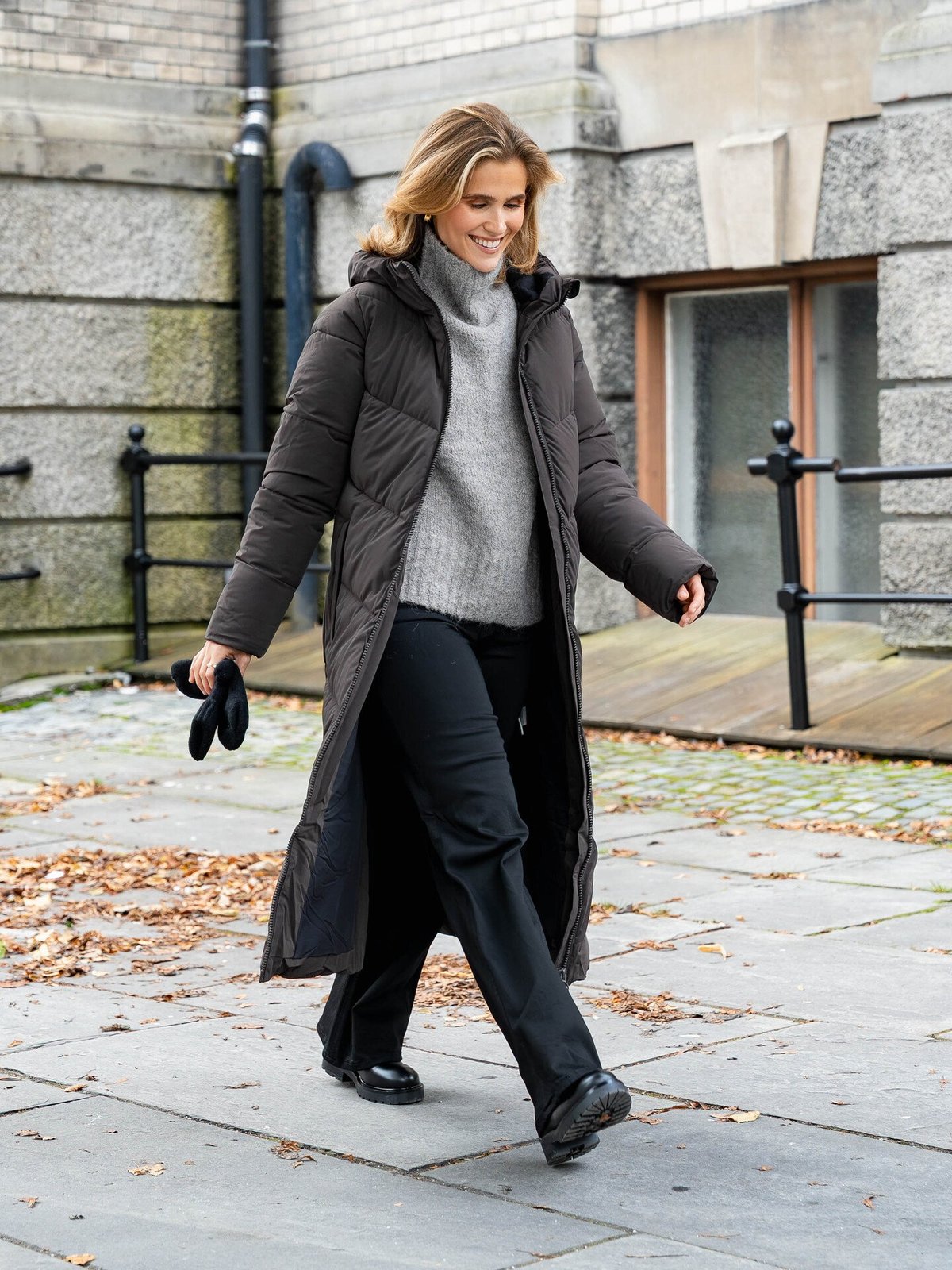 Comprimé Long Parka Coffee