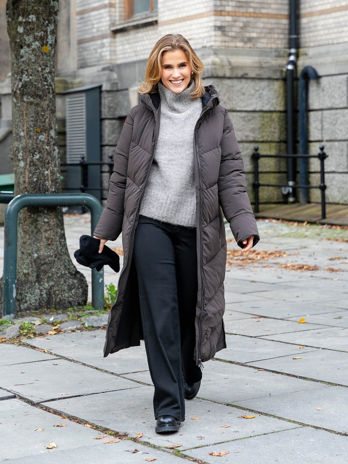 Comprimé Long Parka Coffee