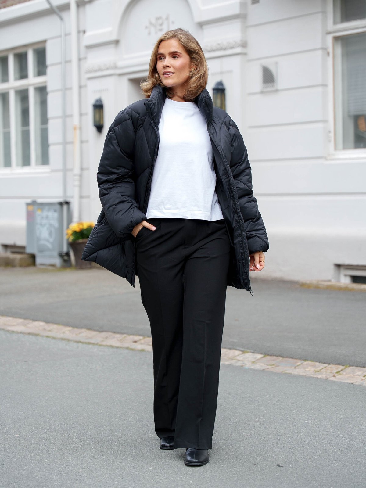 Comprimé Puffer Jacket Black
