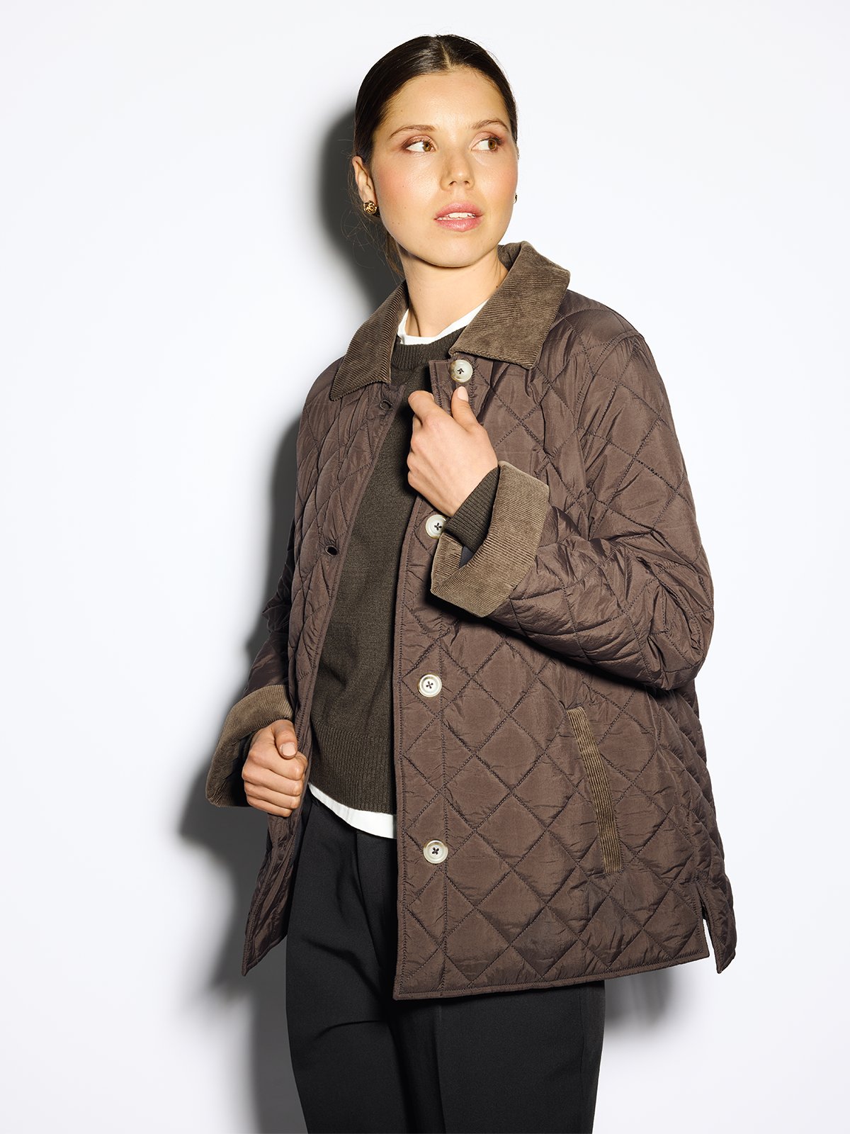 Comprimé Quilted Jacket Kaffe