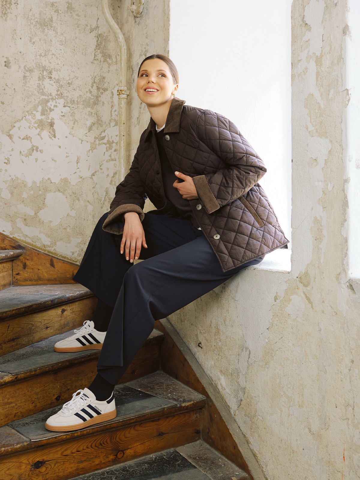 Comprimé Quilted Jacket Kaffe