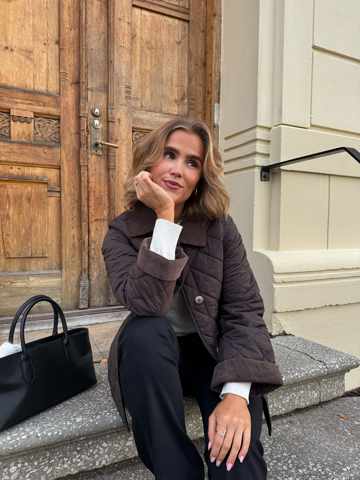 Comprimé Quilted Jacket Kaffe