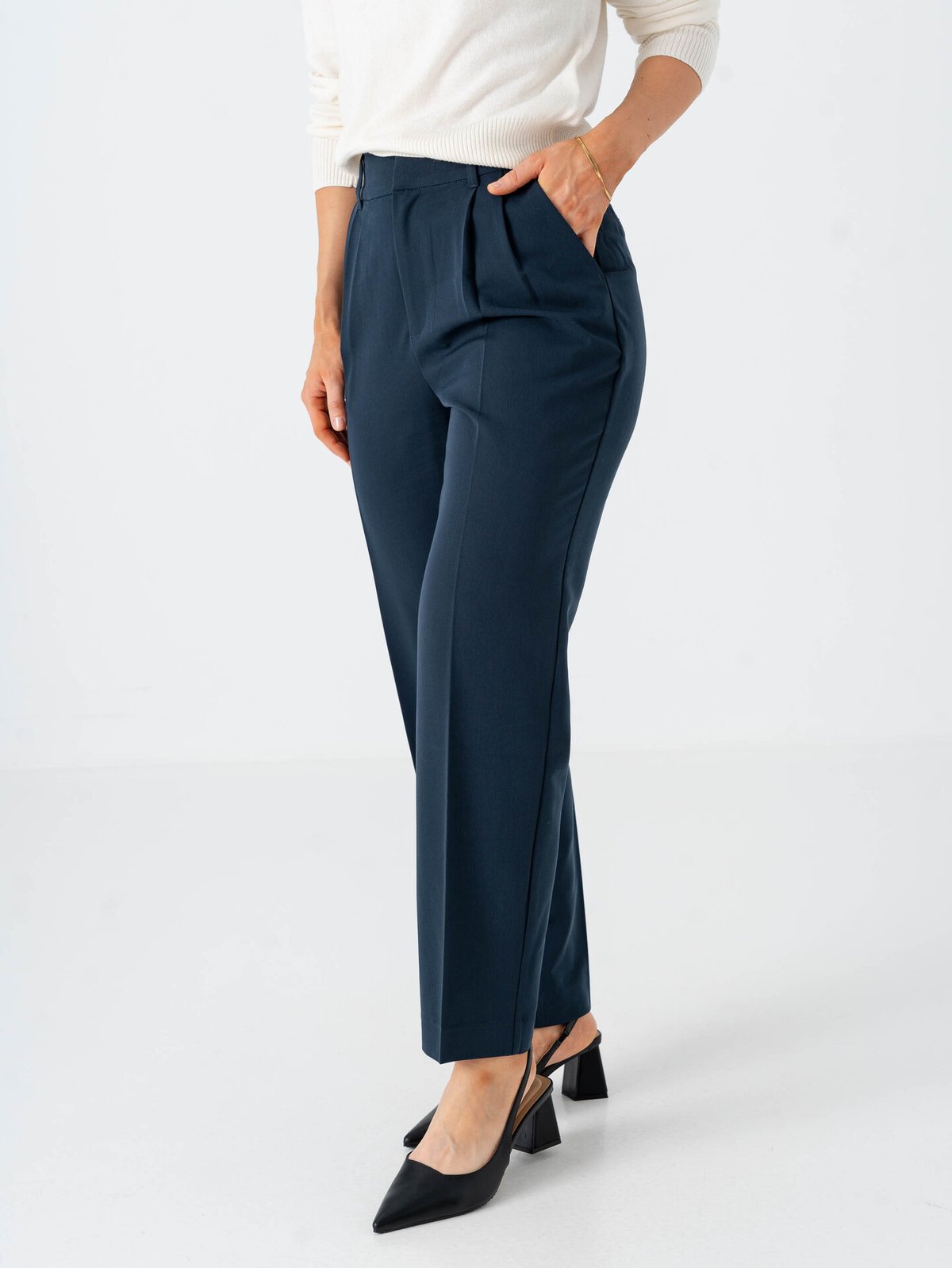 Comprimé Pencil Pant Blå