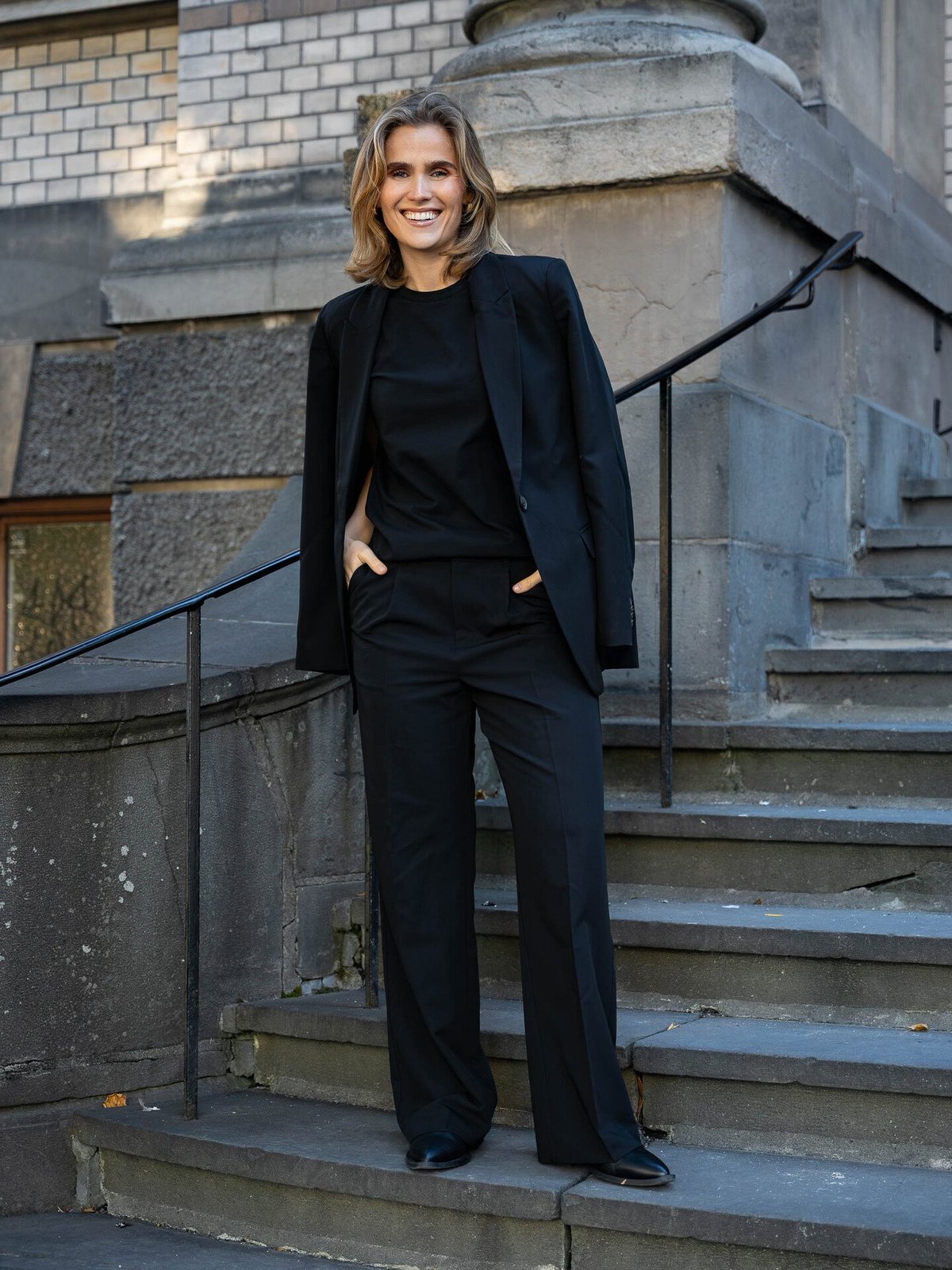 Comprimé Wide Pant Black