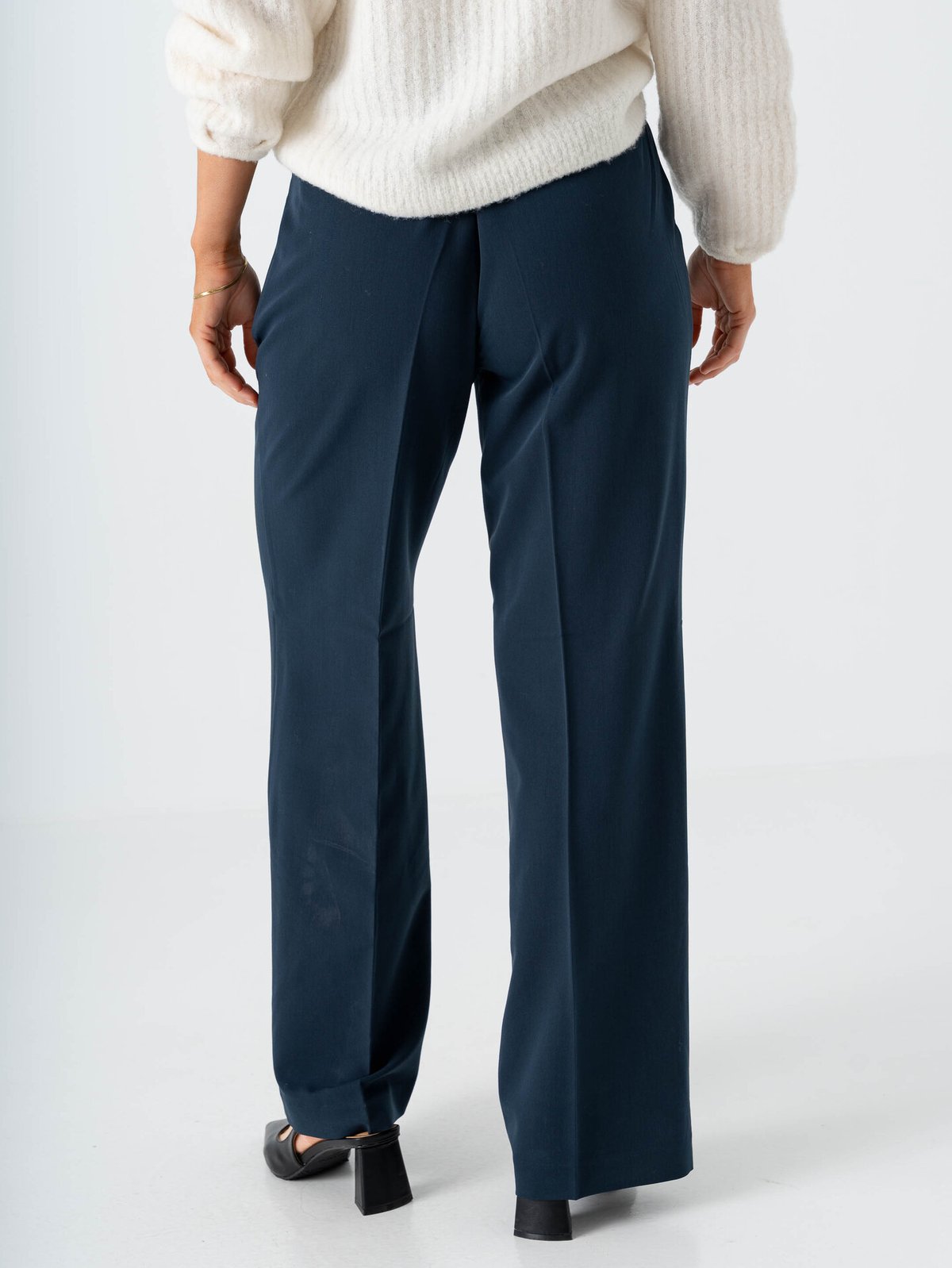 Comprimé Wide Pant Navy