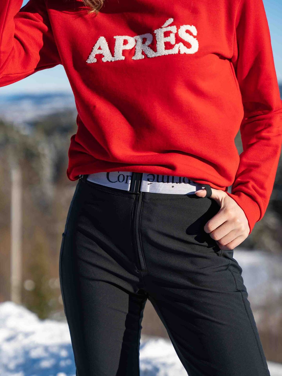 Comprimé Aprés College Sweater Red