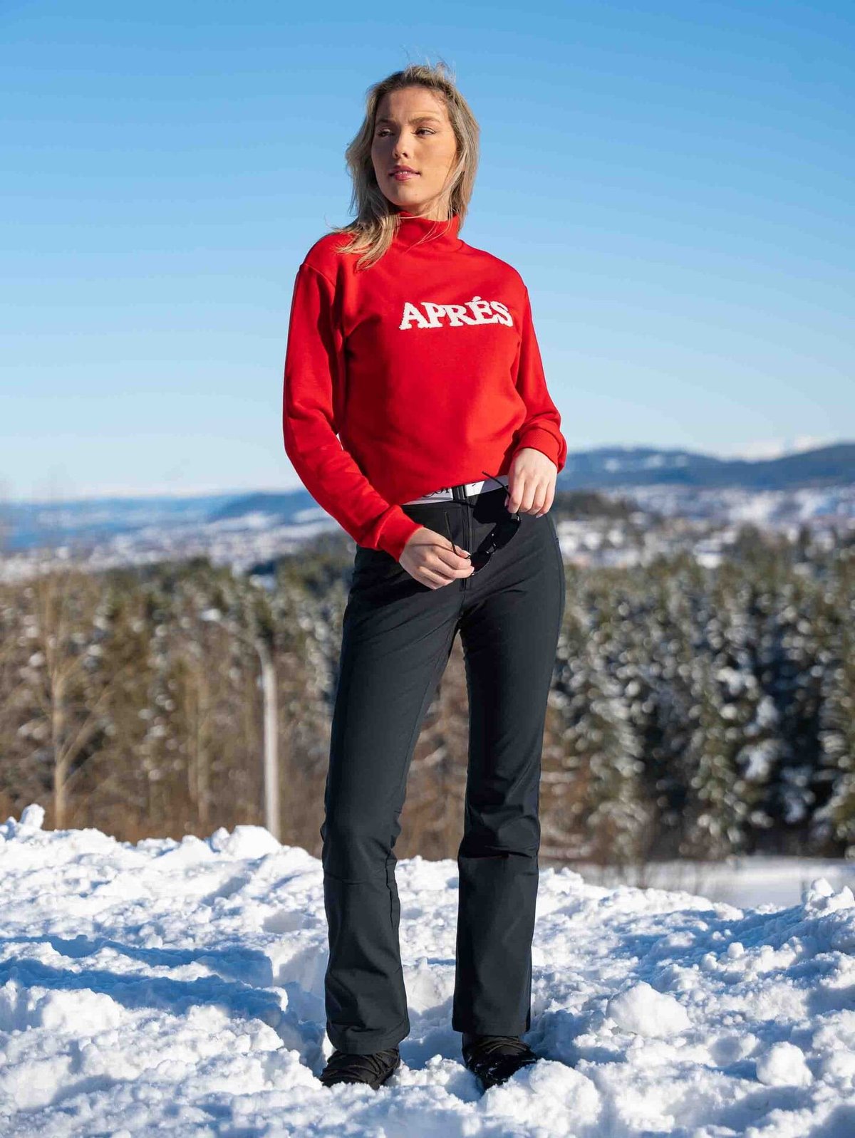 Comprimé Aprés College Sweater Red