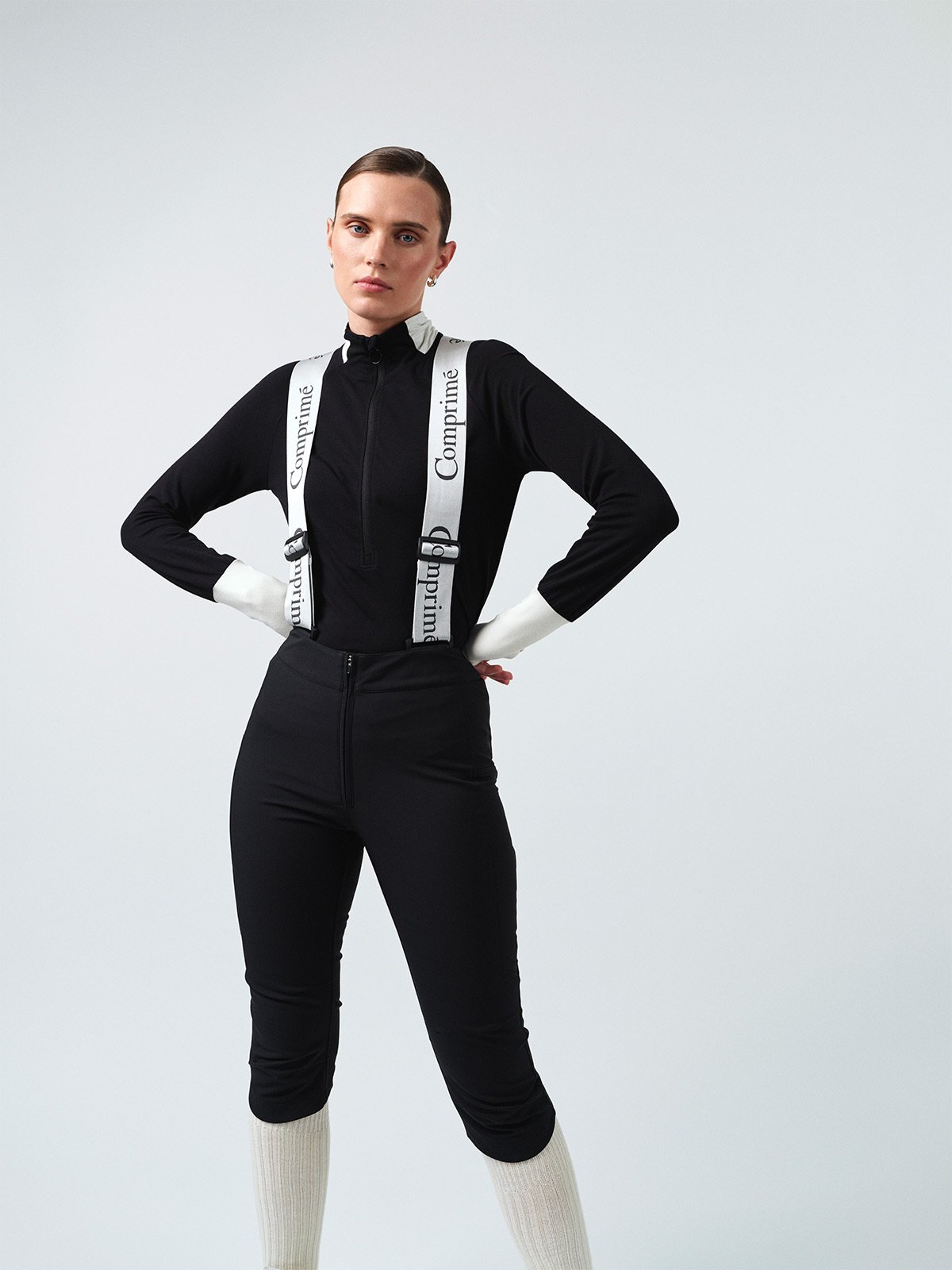 Comprimé Aprés Half Zip Black