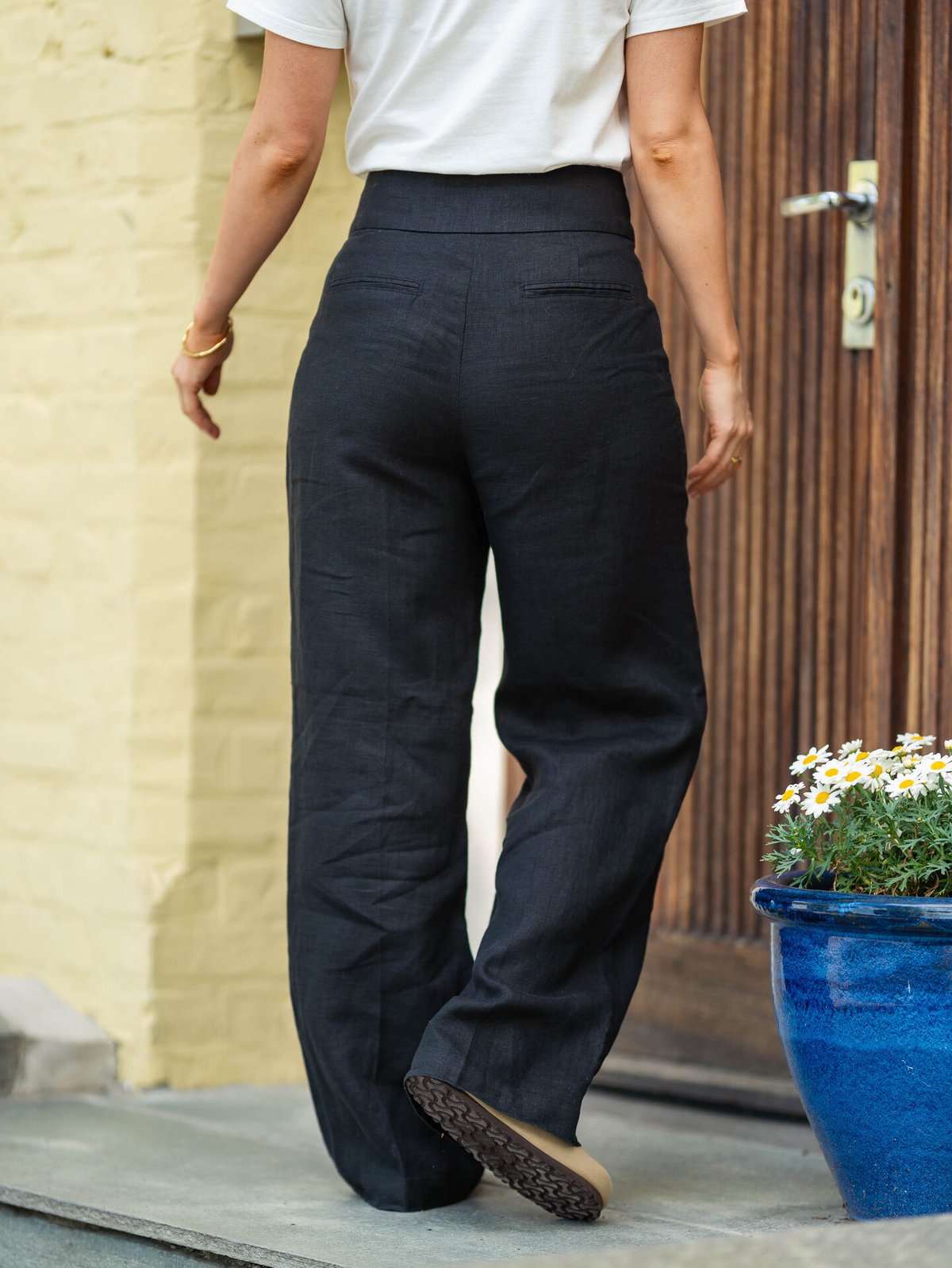 Comprimé Linnen Pant Black