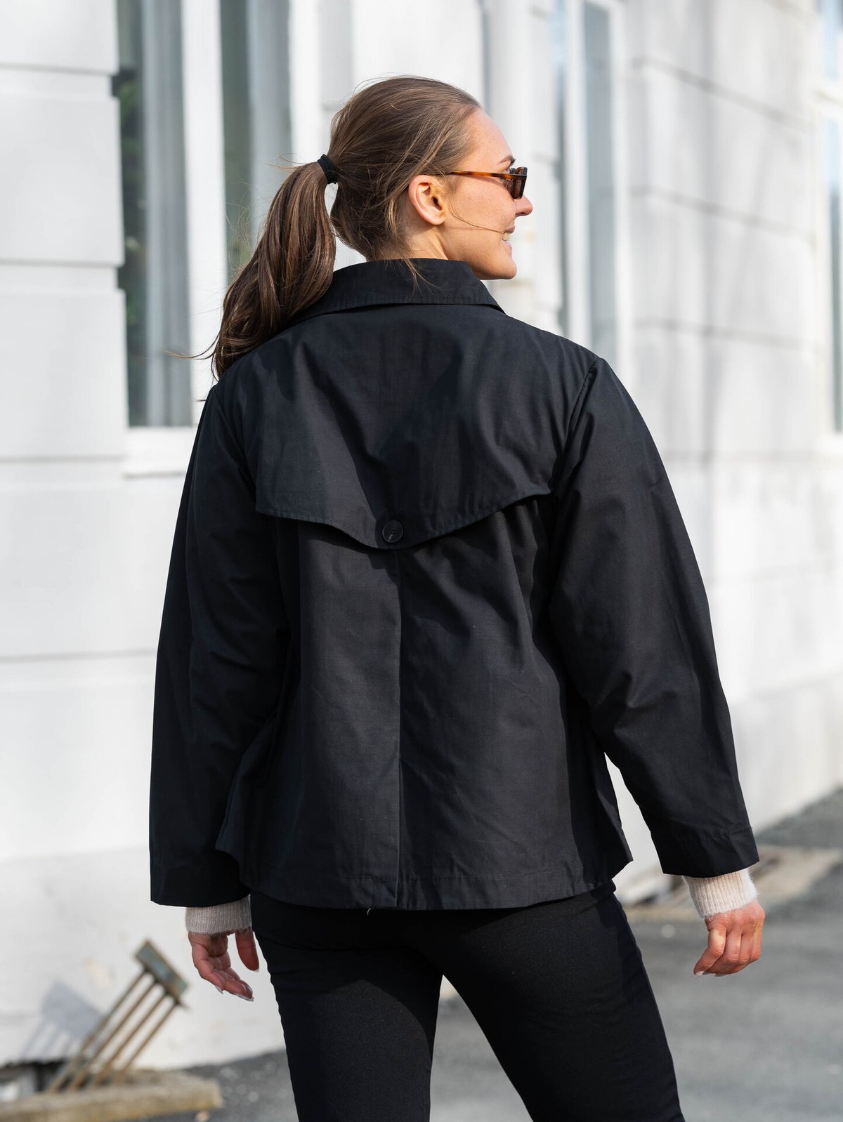 Comprimé Trench Jacket Black