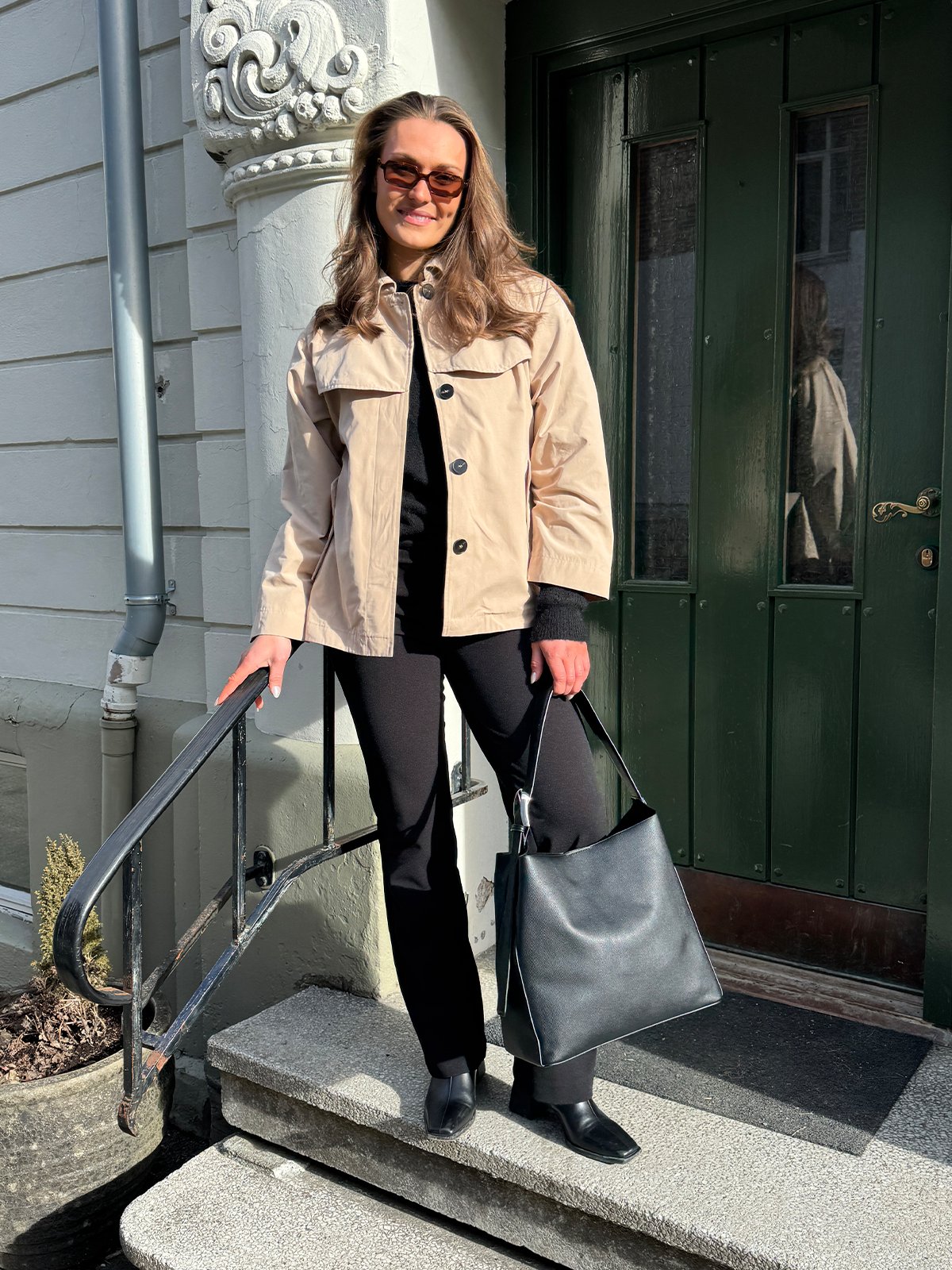 Comprimé Trench Jacket Nude