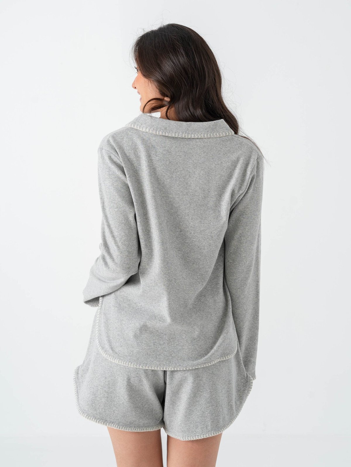 Comprimé Rugby Sweater Grey Melange