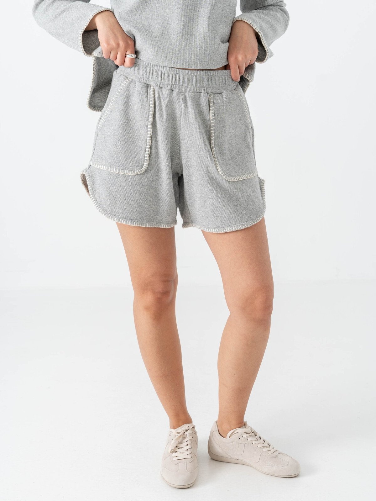 Comprimé Rugby Shorts Grey Melange