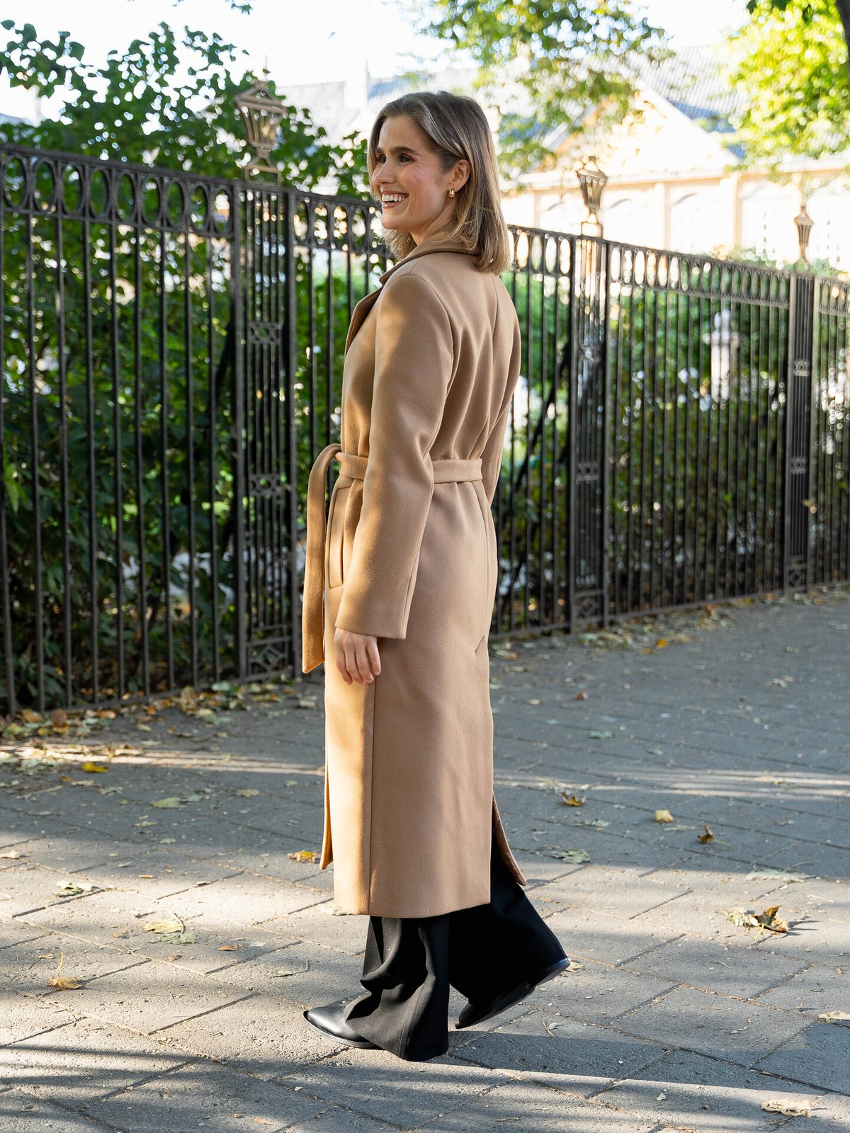 Comprimé Wool Coat Beige
